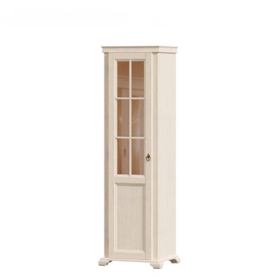 Шкаф одностворчатый корпус со стеклянной дверью Амели 642040 (Любимый дом)